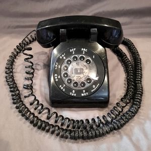 BELL SYSTEM rotary phone black
